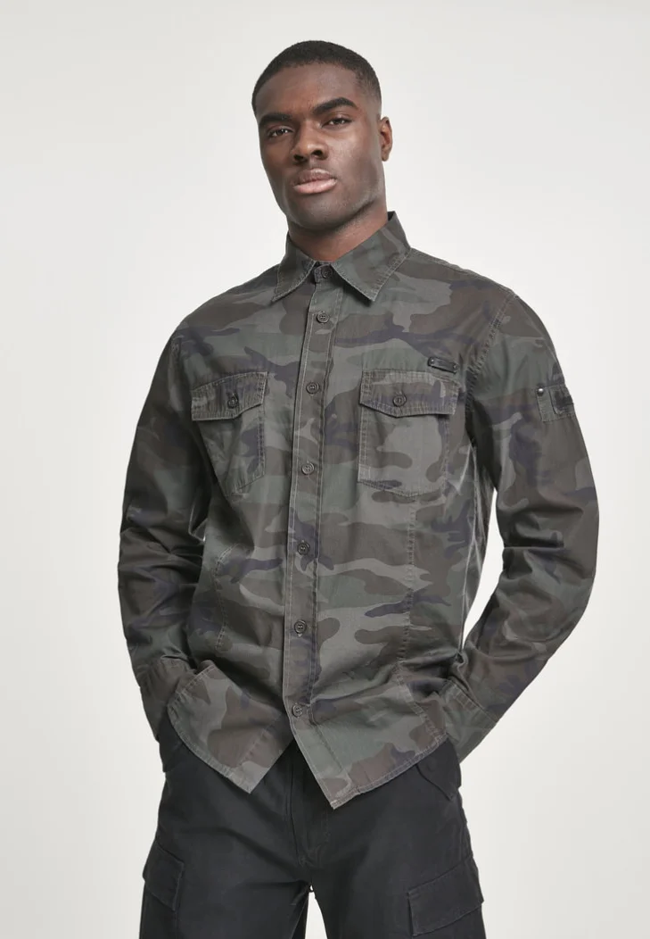 luxury fashion brands Brandit Shirt - olive Clothing Shirts Casual Shirts