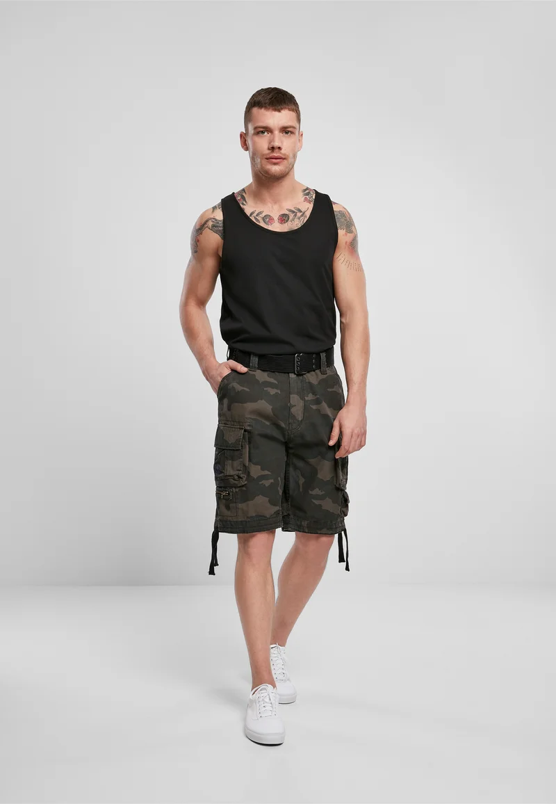Quality Design Brandit SAVAGE VINTAGE - Shorts darkcamo Clothing Casual Shorts