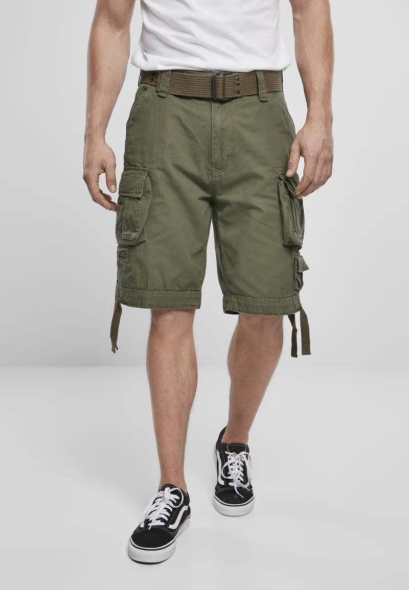top brands Brandit SAVAGE VINTAGE - Shorts olive Clothing Trousers Cargo trousers