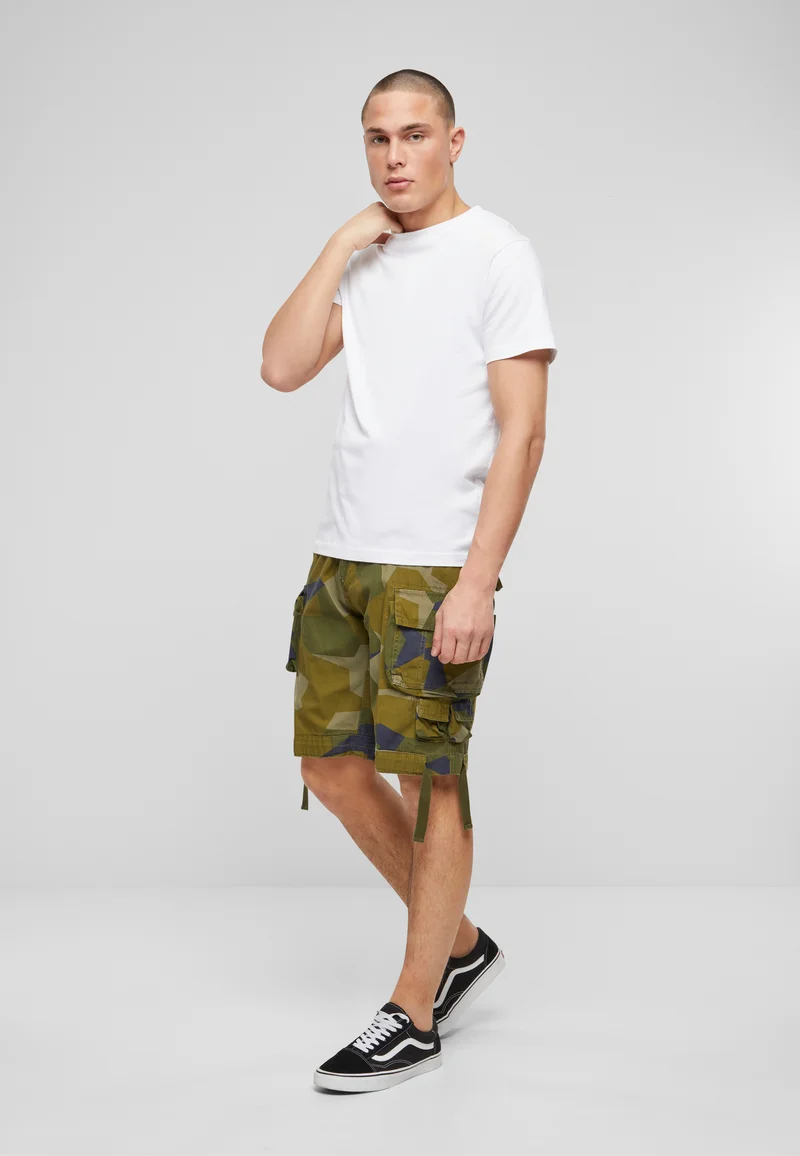 classic fashion trend Brandit SAVAGE VINTAGE - Shorts swedisch camo m90 Clothing Trousers Cargo trousers