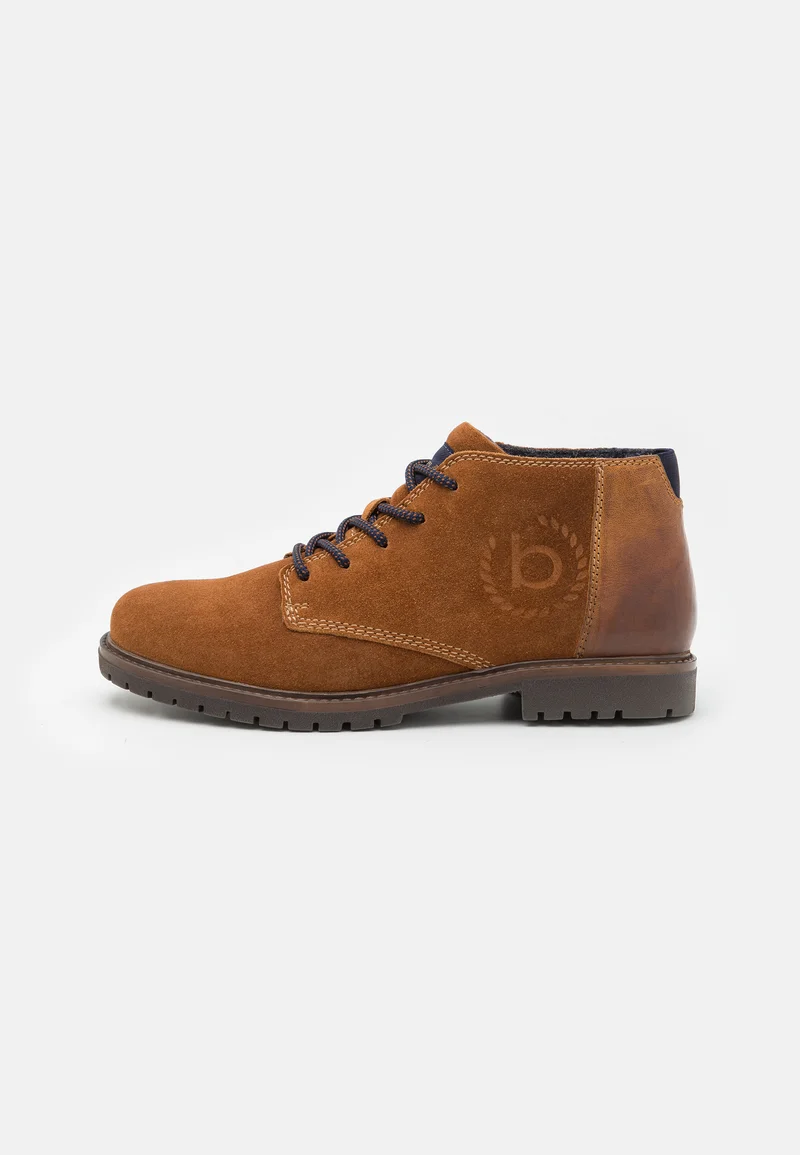 stylish bugatti Casual lace-ups - cognac Shoes Sale Lace-up shoes Boat shoes