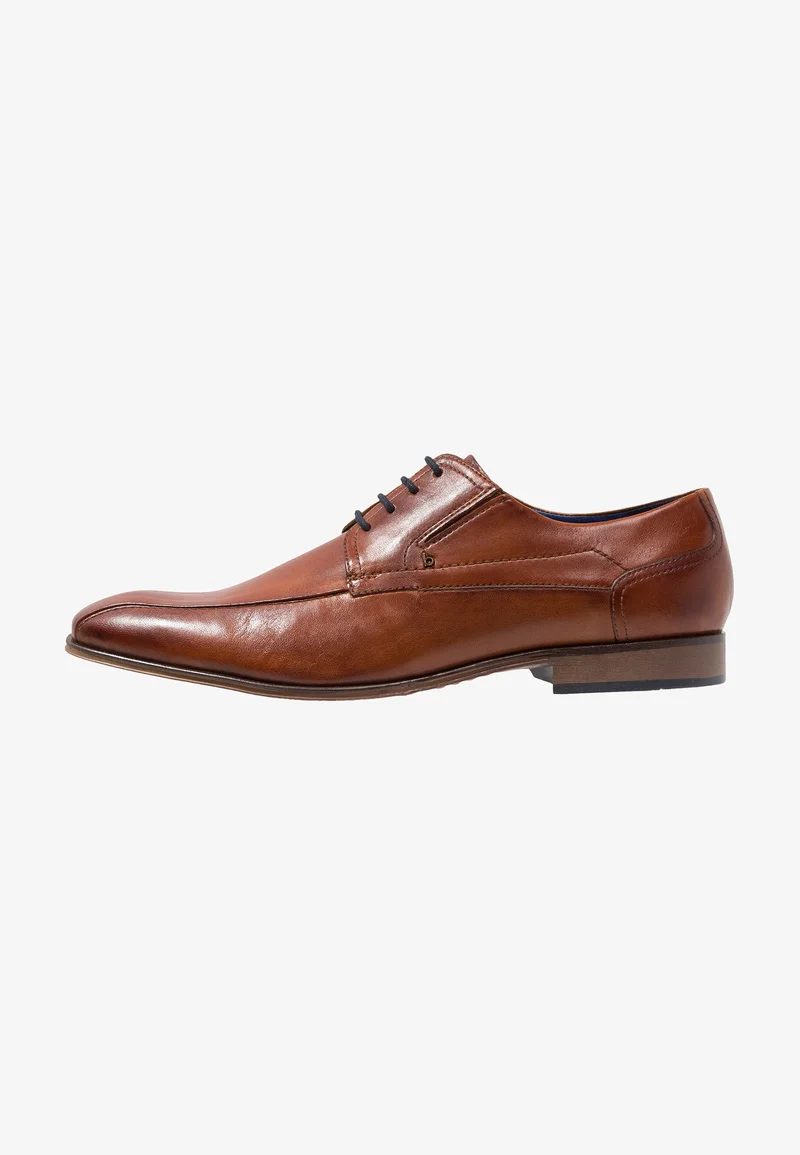 attractive design bugatti Smart lace-ups - cognac Shoes Sale Lace-up shoes Boat shoes