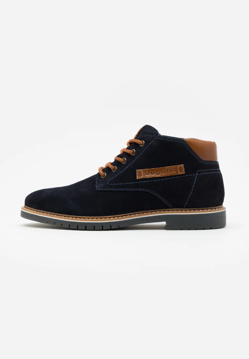 unique bugatti CAJ - Casual lace-ups dark blue Shoes Sale Lace-up shoes Boat shoes
