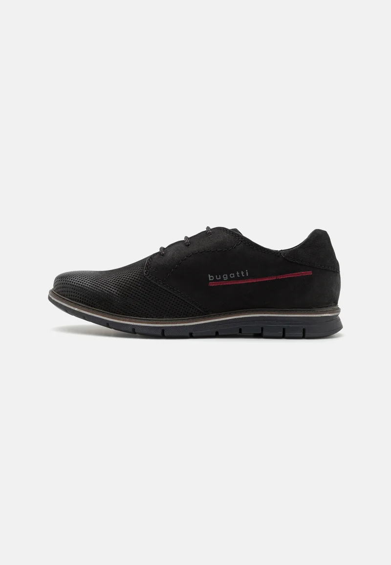 Cheap Sale bugatti Casual lace-ups - black Shoes Sale Lace-up shoes Boat shoes