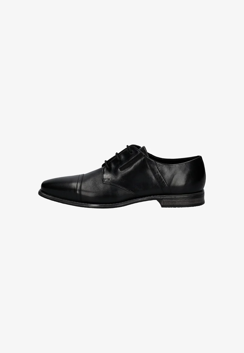 authentic quality bugatti ARMO COMFORT - Lace-ups schwarz Shoes Sale Lace-up shoes Boat shoes