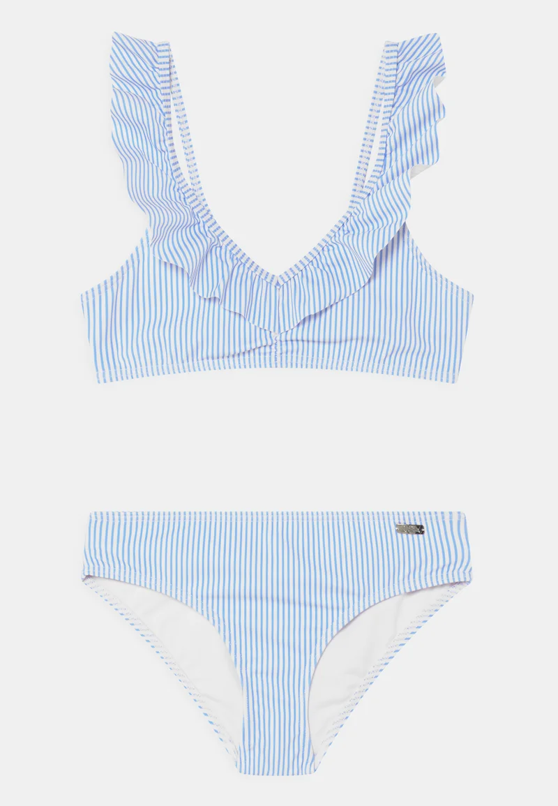 100% quality guarantee Buffalo PUERTO  - Bikini light blue/white Clothing Swimwear Bikinis