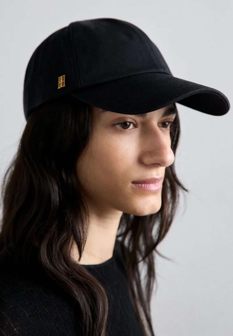 Official supplier By Malene Birger Cap - black Accessories Hats & headscarves Caps