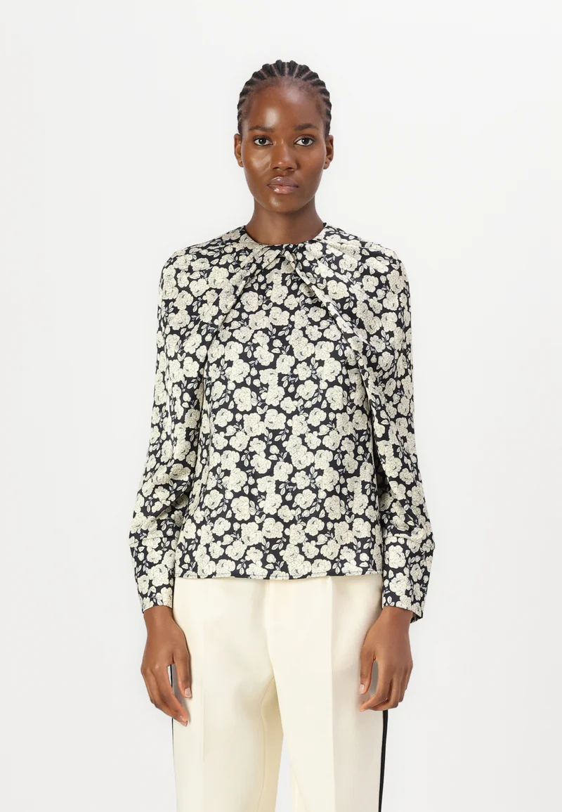 Cheap Sale Malina EVIE PLEATED NECKLINE  - Blouse peony Clothing Shirts & Blouses Blouses