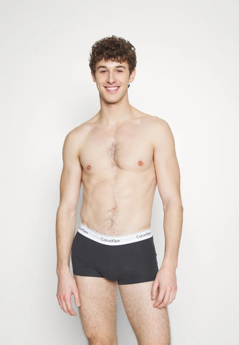 Store Calvin Klein Underwear TRUNK 3 PACK - Pants mid navy/rasp blush/blue graphite Clothing Sale Underwear & Socks Bathrobes Boxer briefs