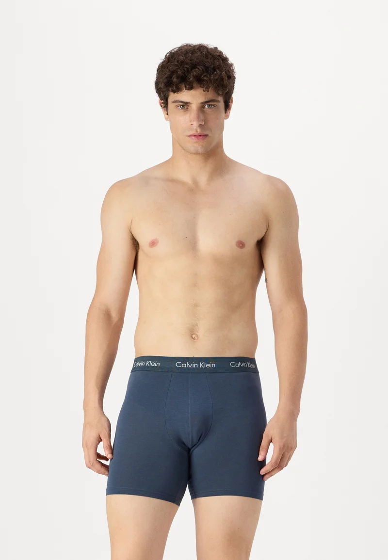 discount shop Calvin Klein Underwear BRIEF 3 PACK - Pants black/hemisphere blue/ash Clothing Sale Underwear & Socks Bathrobes Boxer briefs