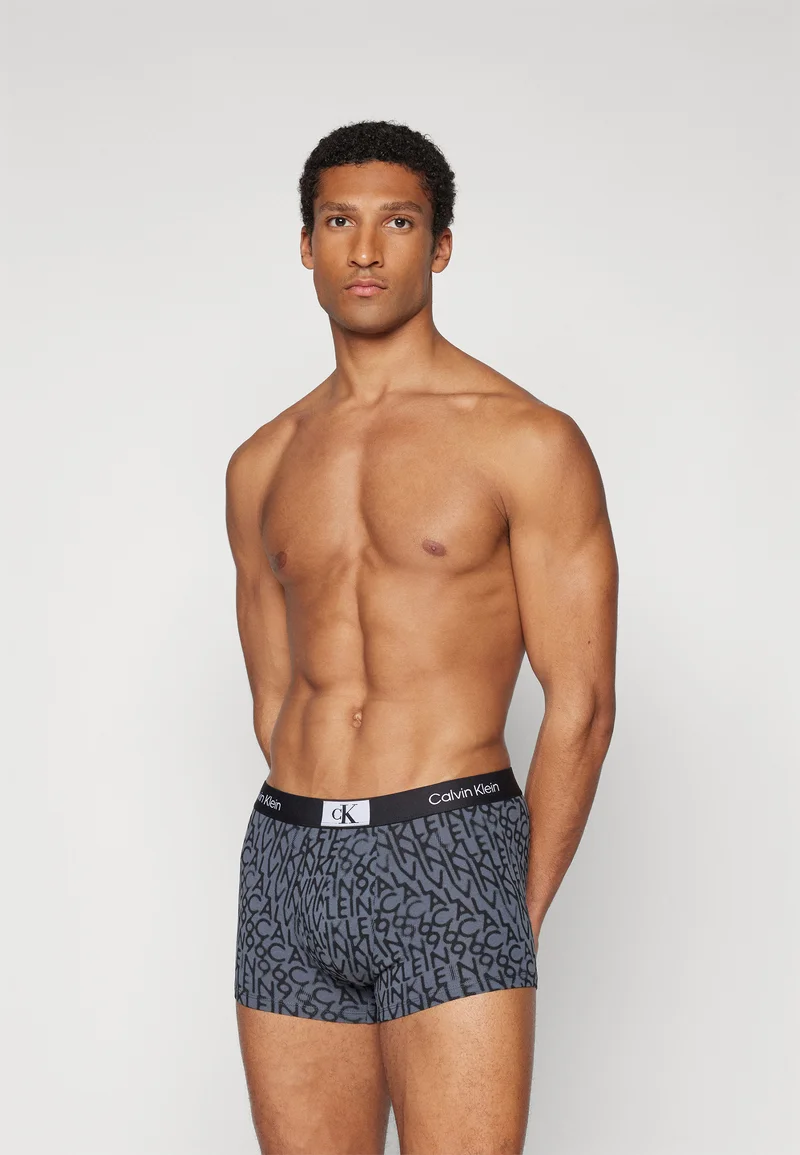Online Store Calvin Klein Underwear TRUNK  - Pants dark grey/black Clothing Sale Underwear & Socks Bathrobes Boxer briefs