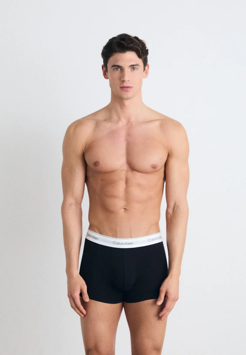 Fast Delivery Calvin Klein Underwear MODERN TRUNK 5 PACK - Pants black/white Clothing Sale Underwear & Socks Bathrobes Boxer briefs