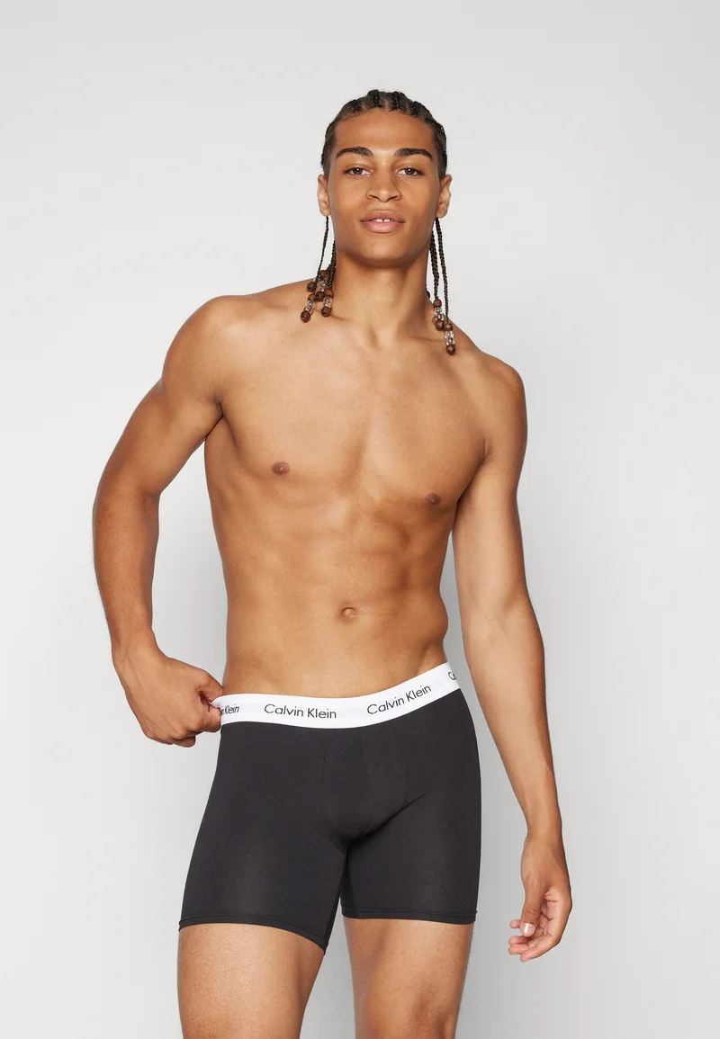 gorgeous Calvin Klein Underwear BOXER BRIEF 3 PACK - Pants rumba/black/caribou white  Clothing Sale Underwear & Socks Bathrobes Boxer briefs