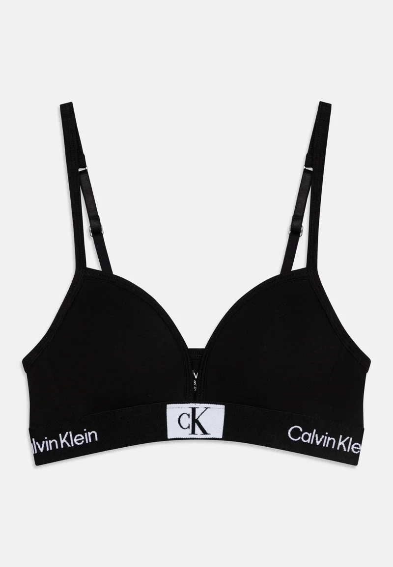discount shop Calvin Klein Underwear TRIANGLE - T-shirt bra black Clothing Underwear & Nightwear Underwear Bras & bustiers
