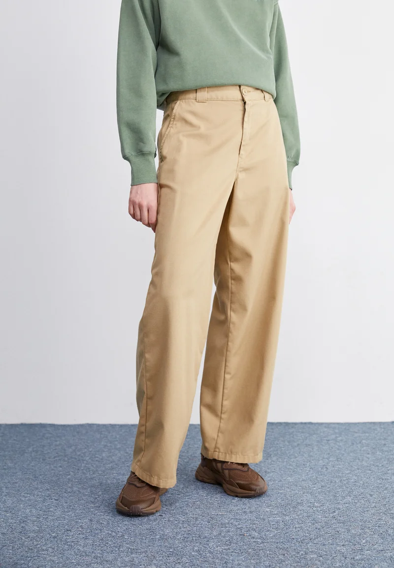 timeless design Carhartt WIP PANT - Trousers sable Streetwear Sale Streetwear Clothing Socks Casual Trousers