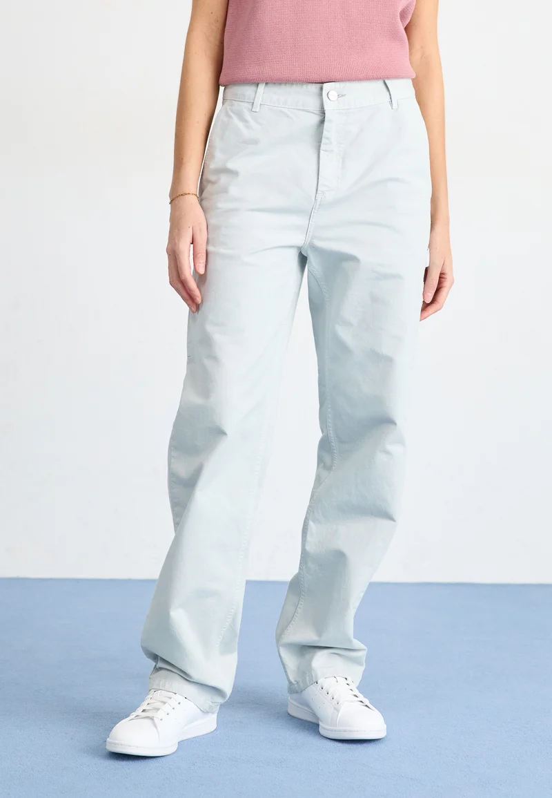 various design Carhartt WIP PIERCE PANT STRAIGHT - Trousers sonic silver Streetwear Sale Streetwear Clothing Socks Casual Trousers
