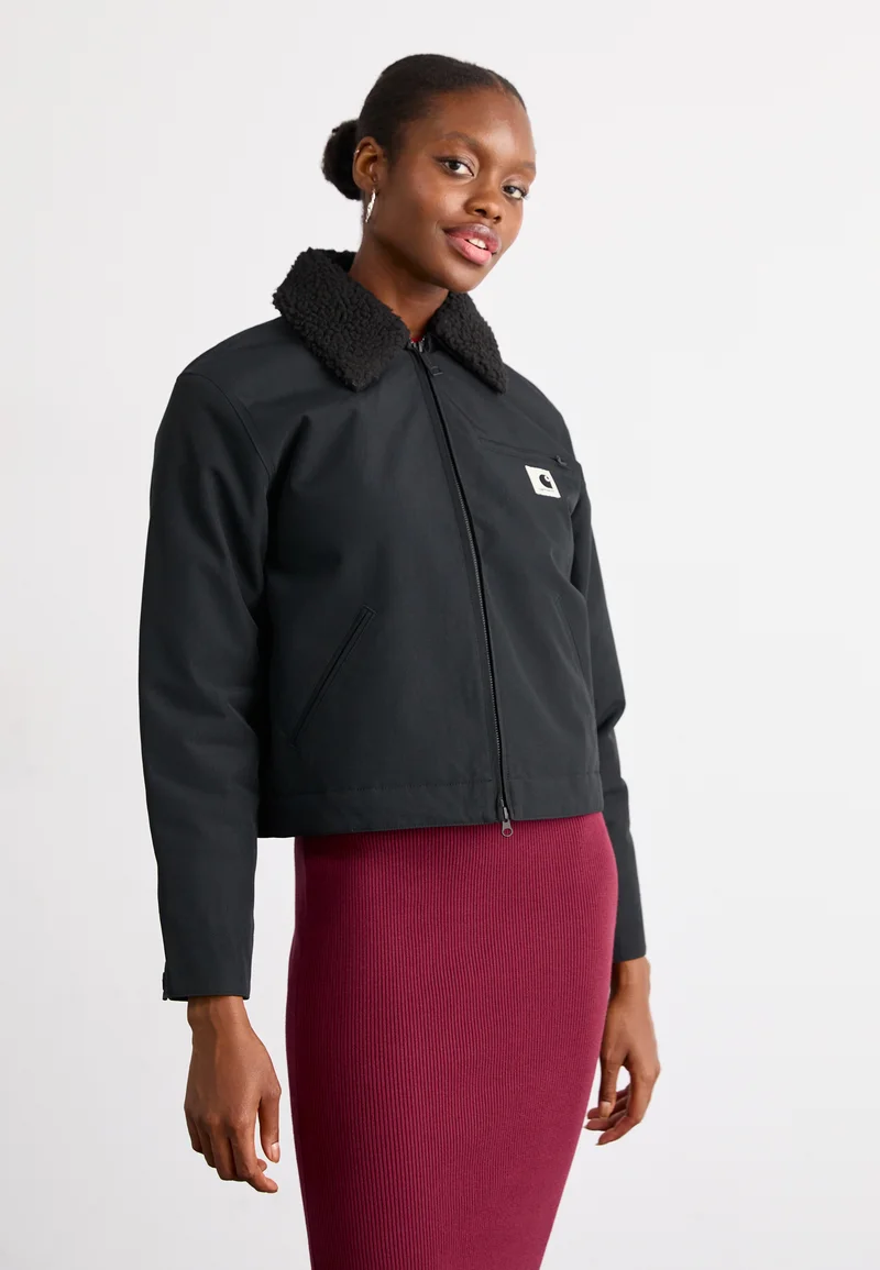 USA Sale Online Store Carhartt WIP NEWKIRK JACKET - Summer jacket black Streetwear Clothing Jackets, Gilets & Blazers Bomber Jackets