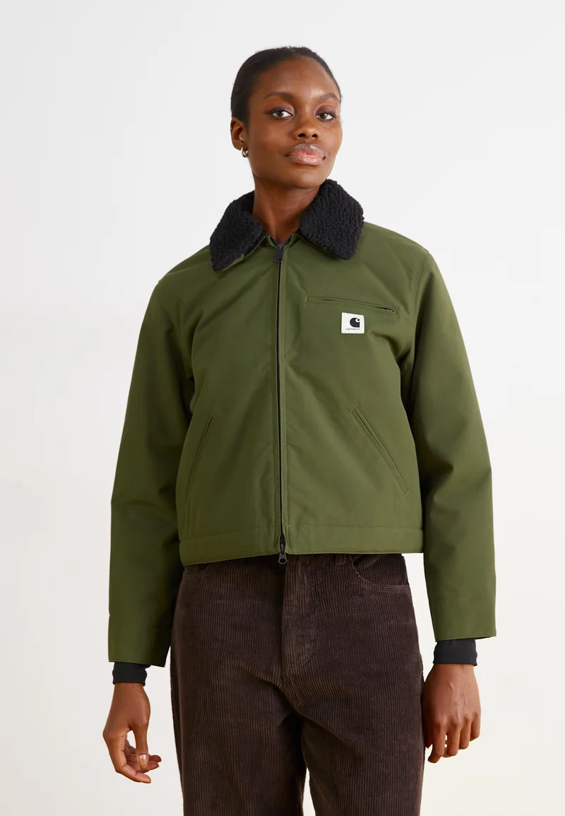 luxury lifestyle brand Carhartt WIP NEWKIRK JACKET - Summer jacket office green Streetwear Clothing Jackets, Gilets & Blazers Bomber Jackets