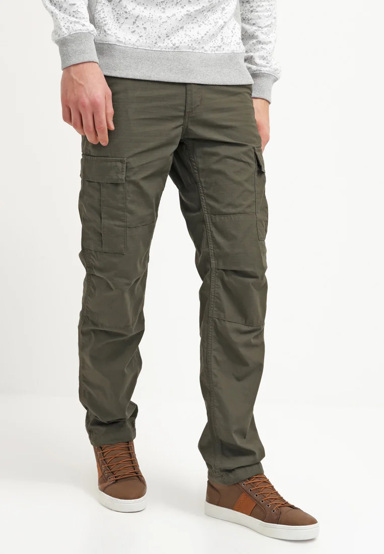 Buy Online Carhartt WIP AVIATION PANT COLUMBIA - Cargo trousers cypress rinsed Clothing Trousers Cargo trousers