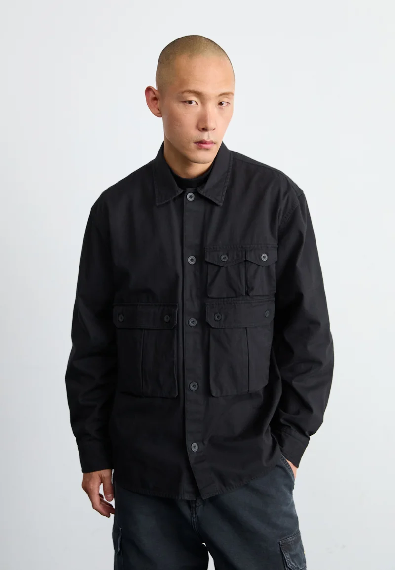 Best Selling Clearance Carhartt WIP TRACKER  - Shirt black Clothing Shirts Casual Shirts