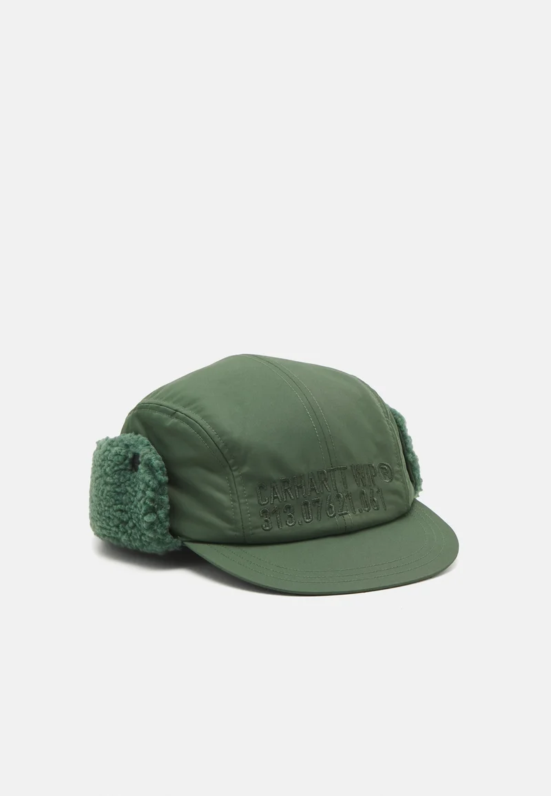 reputable site Carhartt WIP OLTEN EAR GUARD UNISEX - Cap duck green Accessories Beanies, hats & caps Caps