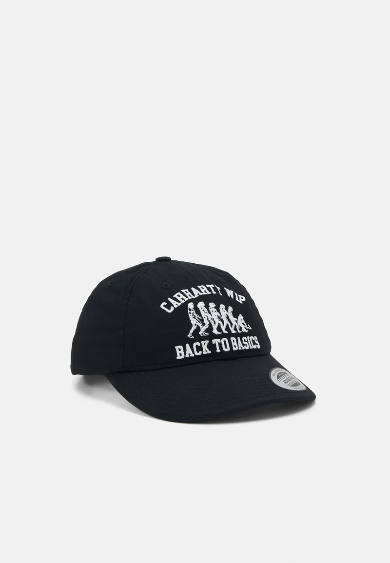 Colorful And Fashion-Forward Carhartt WIP BASICS UNISEX - Cap black/white Accessories Hats & headscarves Caps