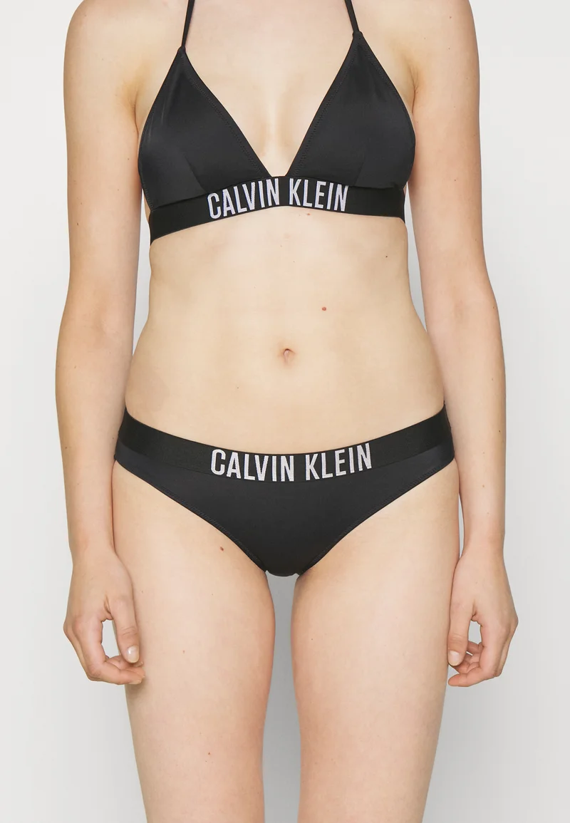Official UK Stockists Calvin Klein Swimwear INTENSE POWER SWIM - Bikini bottoms black Clothing Swimwear Bikinis Bikini sets