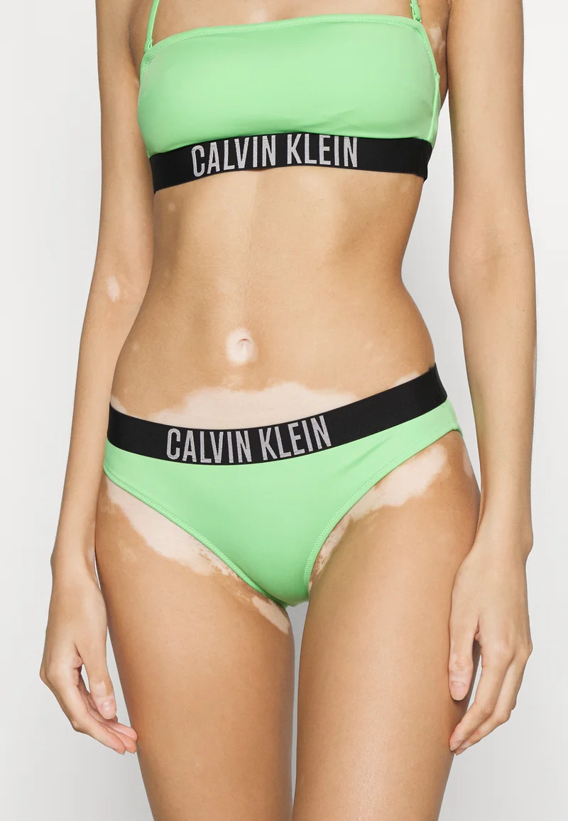 delicate colors Calvin Klein Swimwear CLASSIC  - Bikini bottoms ultra green Clothing Swimwear Bikinis Bikini sets