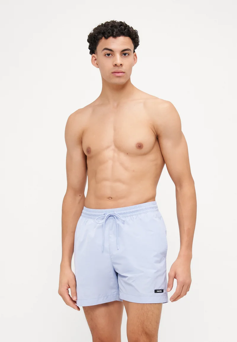 Factory Outlet Calvin Klein Swimwear MEDIUM DRAWSTRING - Swimming shorts dusky cornflower Clothing Swimwear Swim trunks Briefs