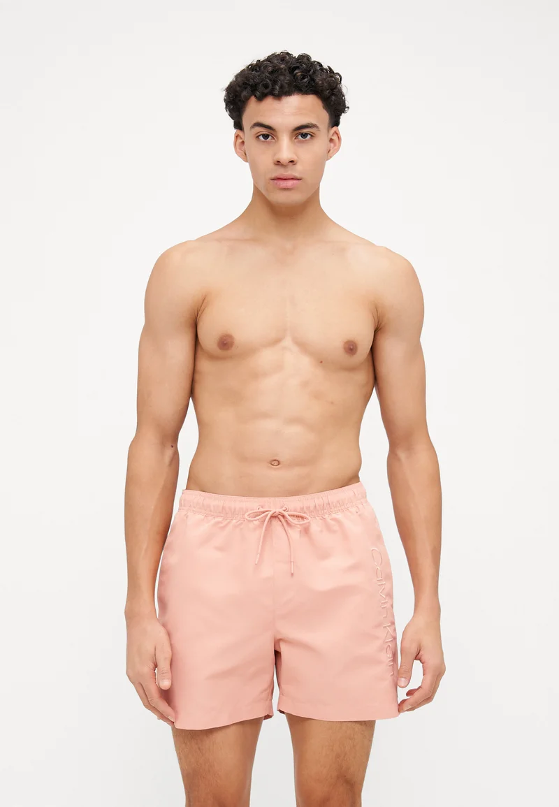 Most Fashionable Outlet Calvin Klein Swimwear MEDIUM DRAWSTRING - Swimming shorts vintage peach Clothing Swimwear Swim trunks Briefs