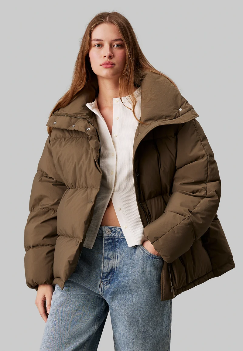 100% high Quality Guarantee Calvin Klein Jeans RELAXED - Down jacket tarmac Clothing Jackets & Blazers Bomber Jackets