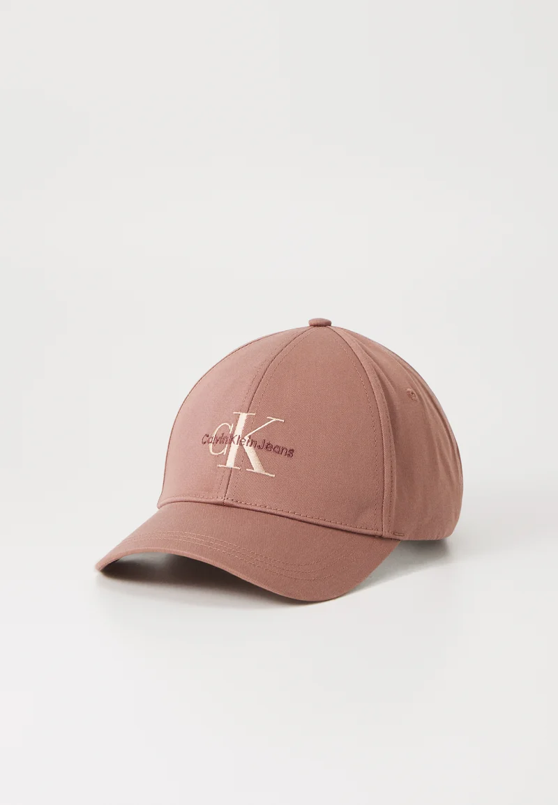 utterly stylish Calvin Klein Jeans MONO LOGO - Cap cognac Accessories Hats & headscarves Caps