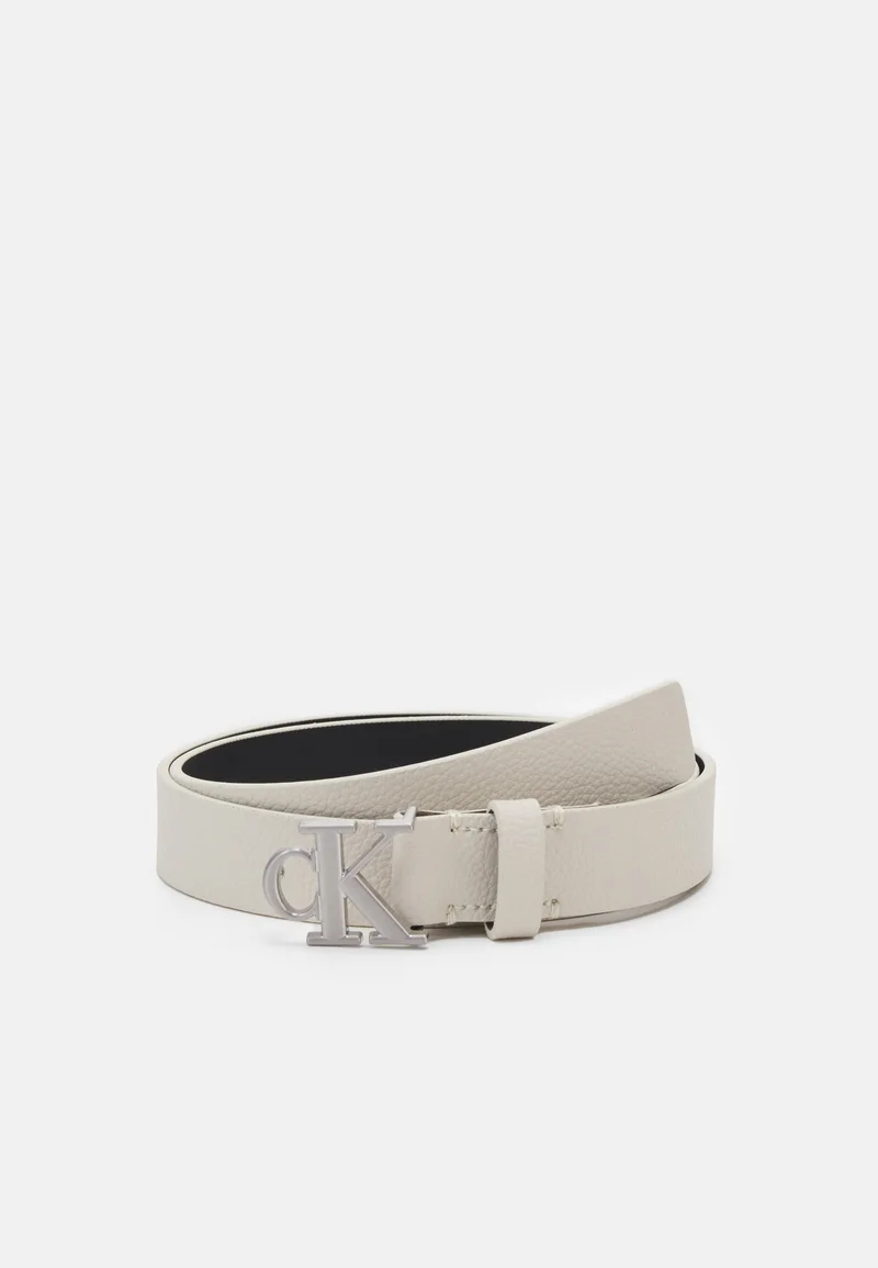 luxurious Collection Calvin Klein Jeans MONO PLAQUE BELT  - Belt birch Accessories Sale Belts Braided belt