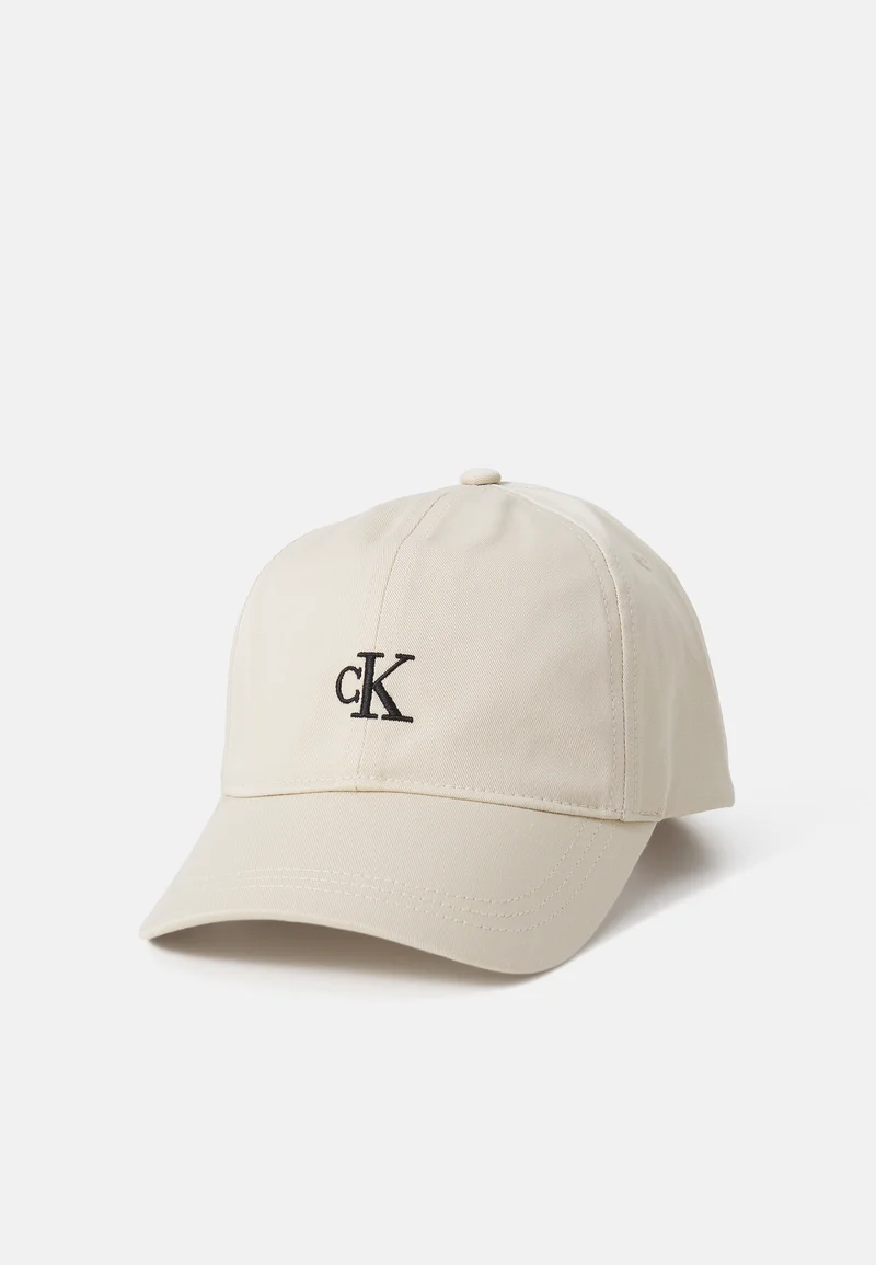 complete in specifications Calvin Klein Jeans MONOGRAM BASEBALL  - Cap oyster gray Accessories & Toys Hats, Caps & Beanies Caps