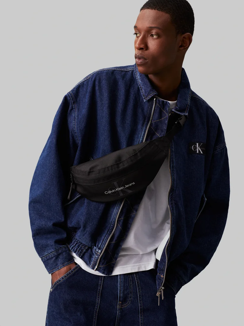 high-tech materials Calvin Klein Jeans SPORT ESSENTIALS WAISTBAG UNISEX - Bum bag black Accessories Bags & cases Small bags Bum bags