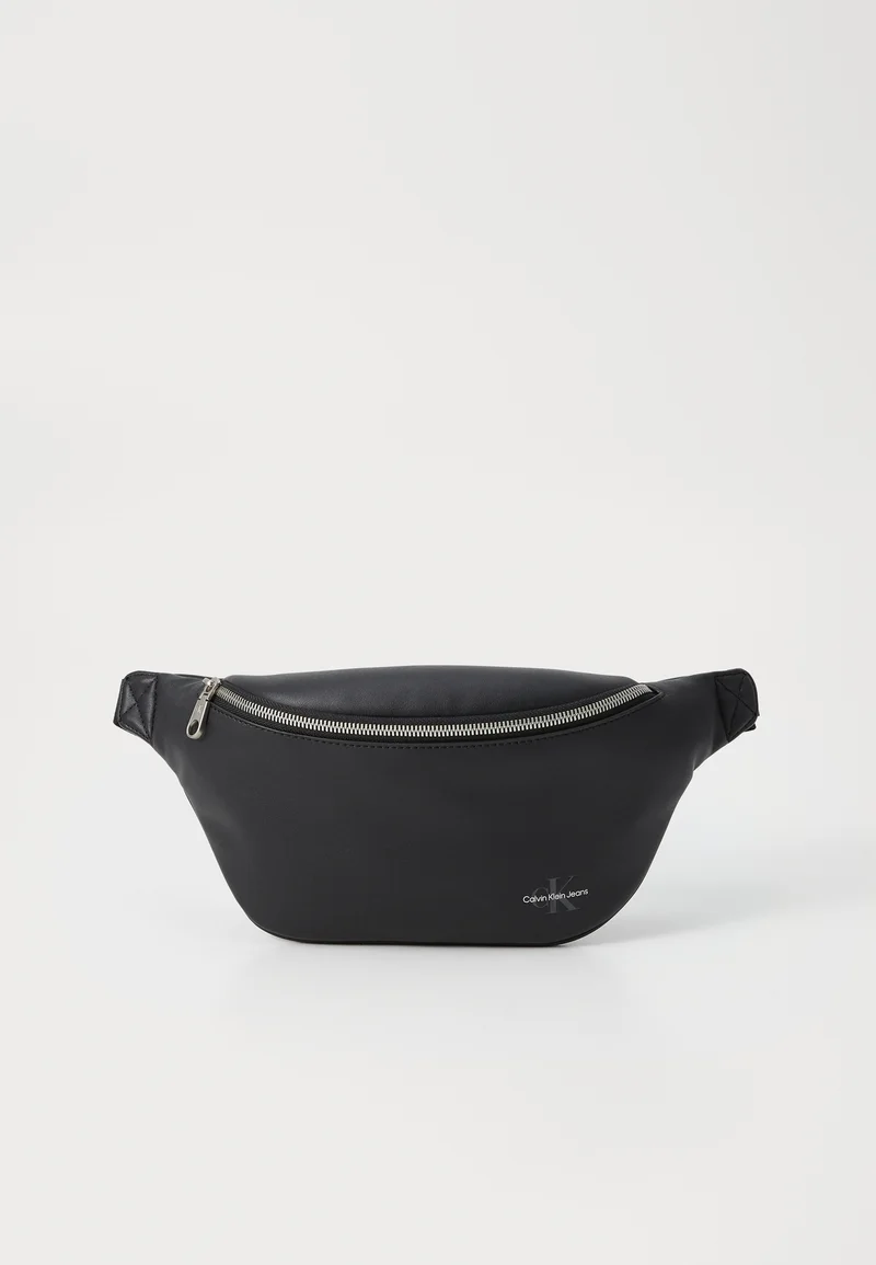 exclusive range Calvin Klein Jeans MONO LOGO WAISTBAG - Bum bag black Accessories Bags & cases Small bags Bum bags