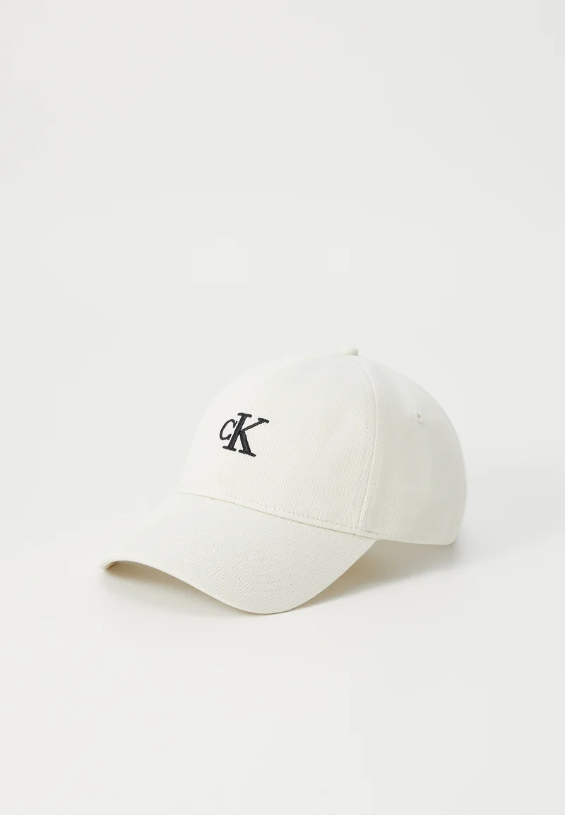 USA Discount Online Sale Calvin Klein Jeans EMBROIDERED MONOGRAM - Cap bone white Accessories Hats & headscarves Caps