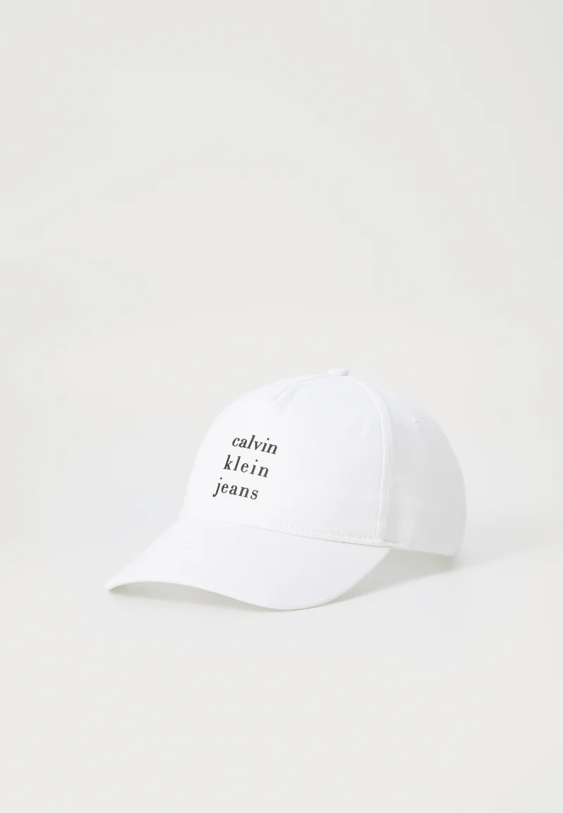 luxurious Collection Calvin Klein Jeans SEASONAL UNISEX - Cap brilliant white Accessories Hats & headscarves Caps
