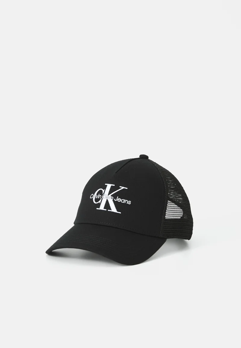 vast selection Calvin Klein Jeans MONOLOGO 5 PANEL UNISEX - Cap black Accessories Hats & headscarves Caps