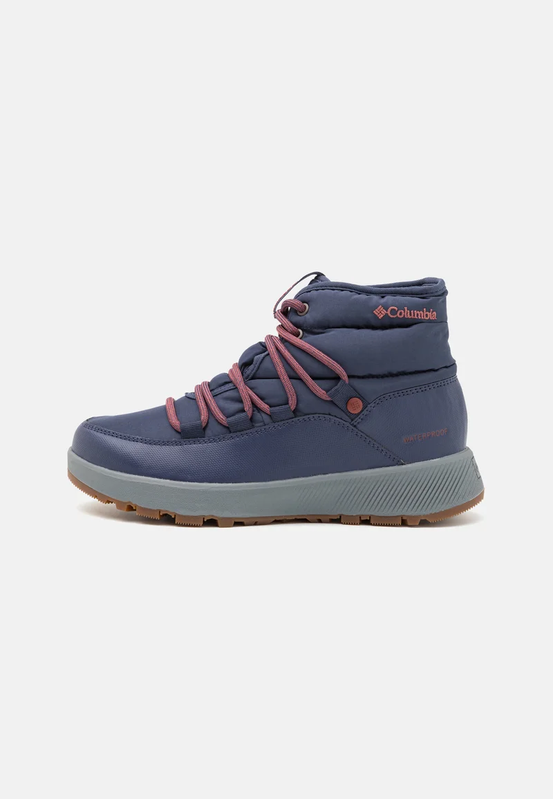 professional online store Columbia SLOPESIDE™ VILLAGE OMNI-HEAT™ MID - Winter boots nocturnal/beetroot Sport Shoes Boots