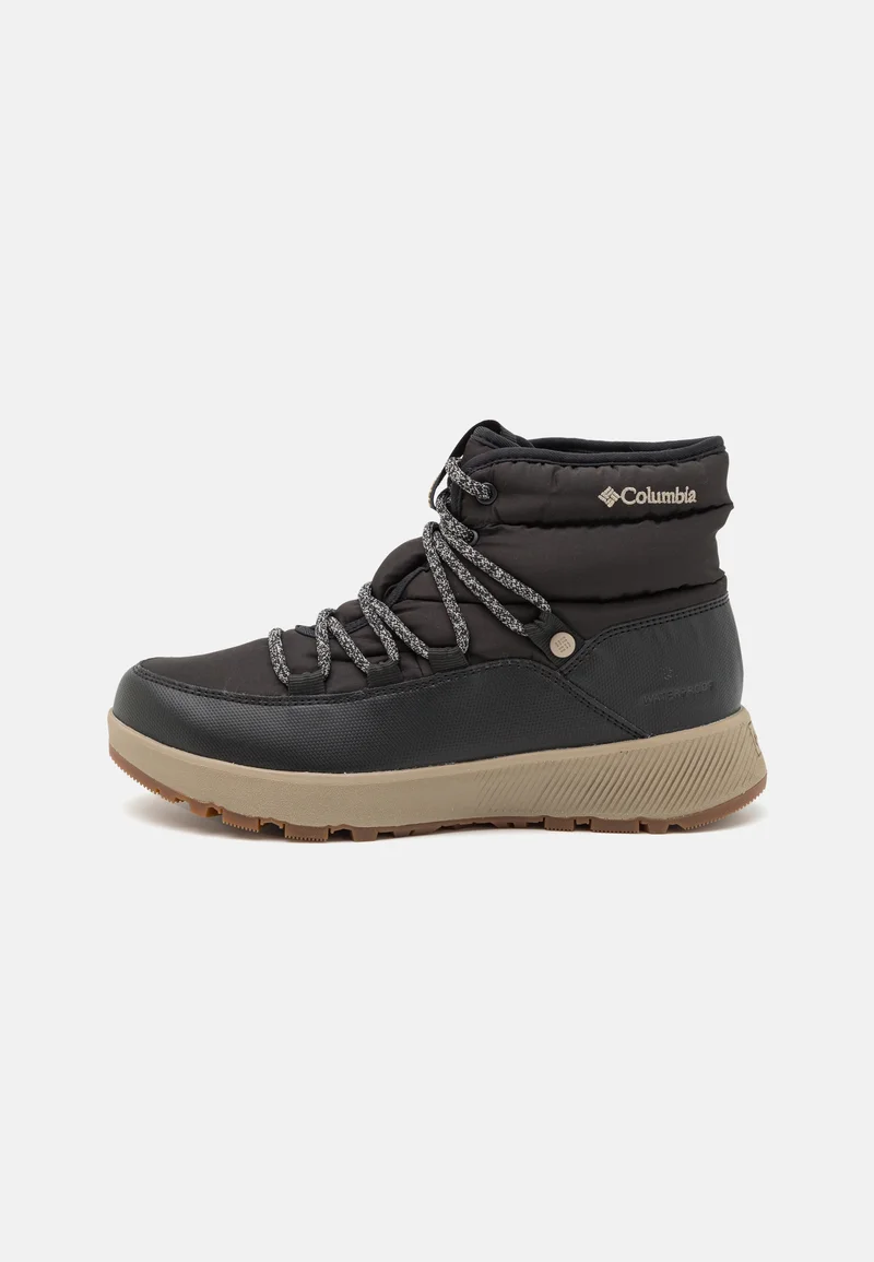 Top Brand Wholesale Online Columbia SLOPESIDE™ VILLAGE OMNI-HEAT™ MID - Winter boots black/silver sage Sport Shoes Boots