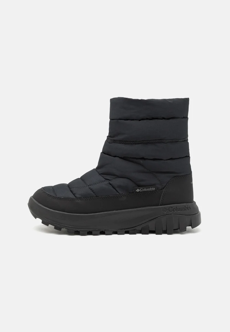 Shop Columbia Winter boots - black/titanium Sport Shoes Boots