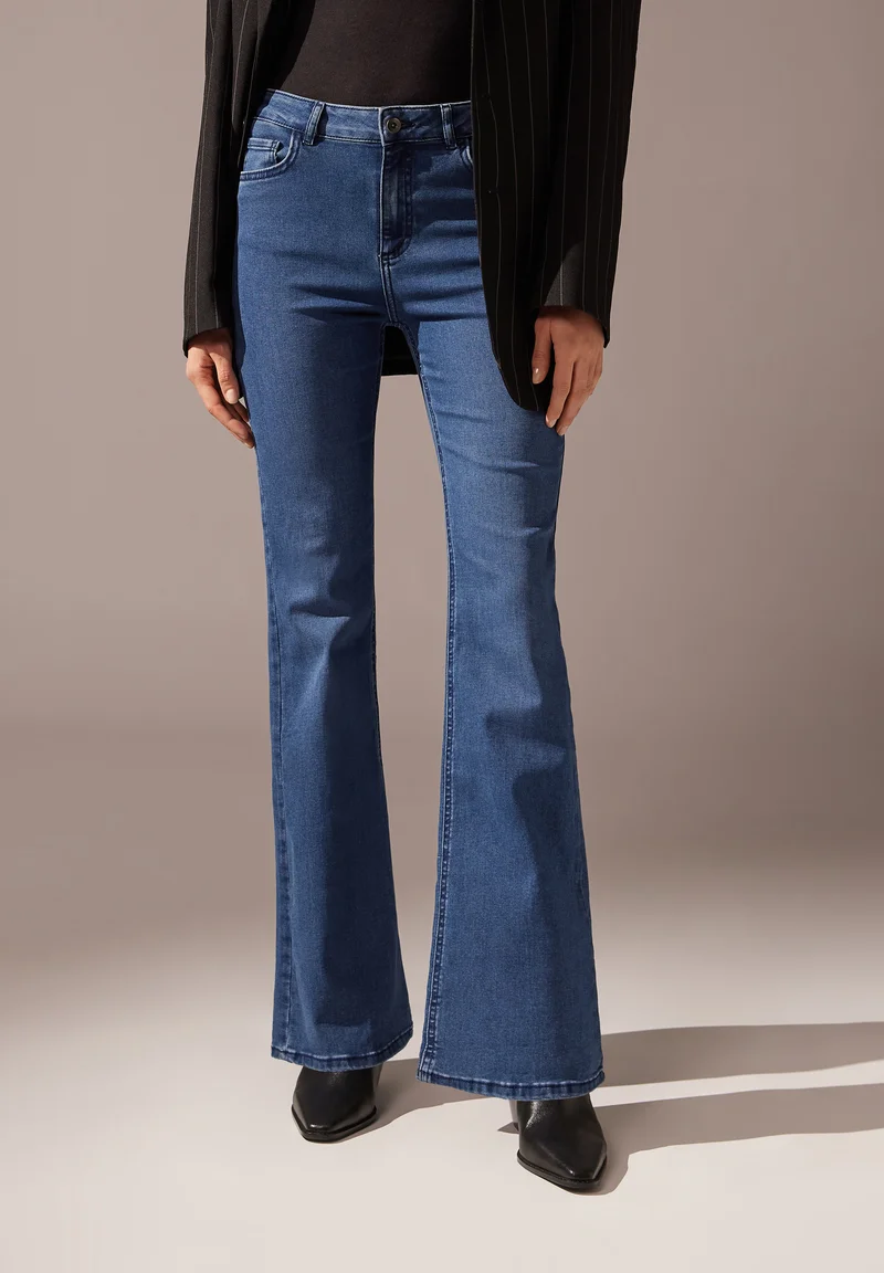 various design Calzedonia FLARED - Flared Jeans blu jeans Clothing Bootcut & Flared