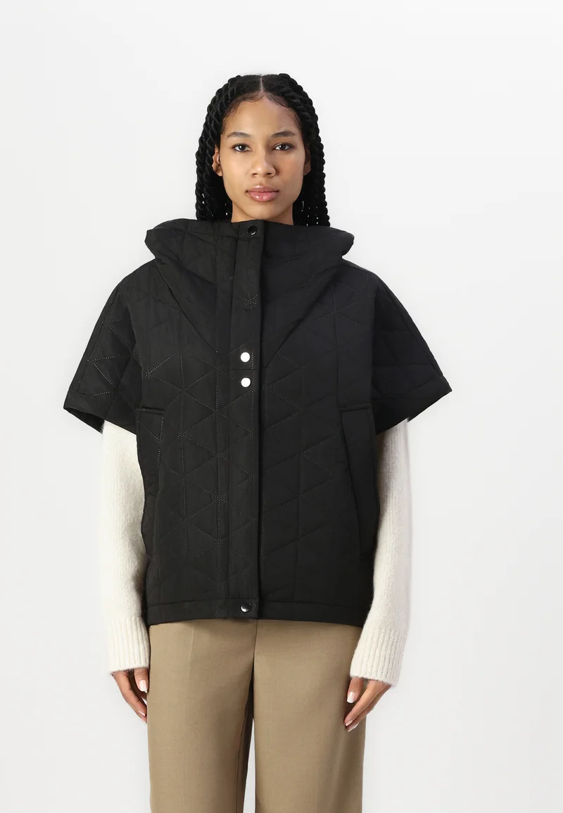 USA Cheap Sale Copenhagen Muse NET - Cape black Clothing Jackets & Blazers Capes