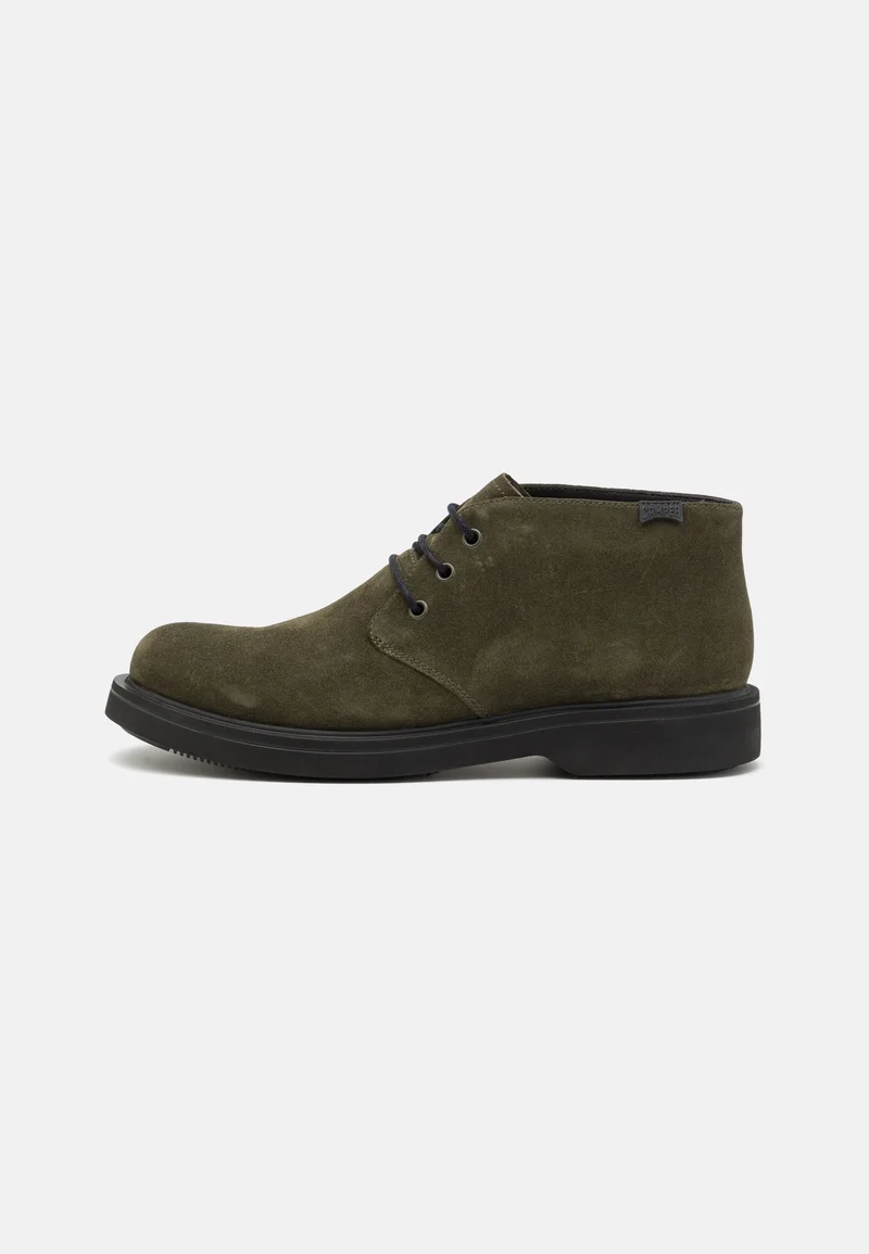 Discount Camper NORMAN - Casual lace-ups dark green Shoes Sale Lace-up shoes Boat shoes