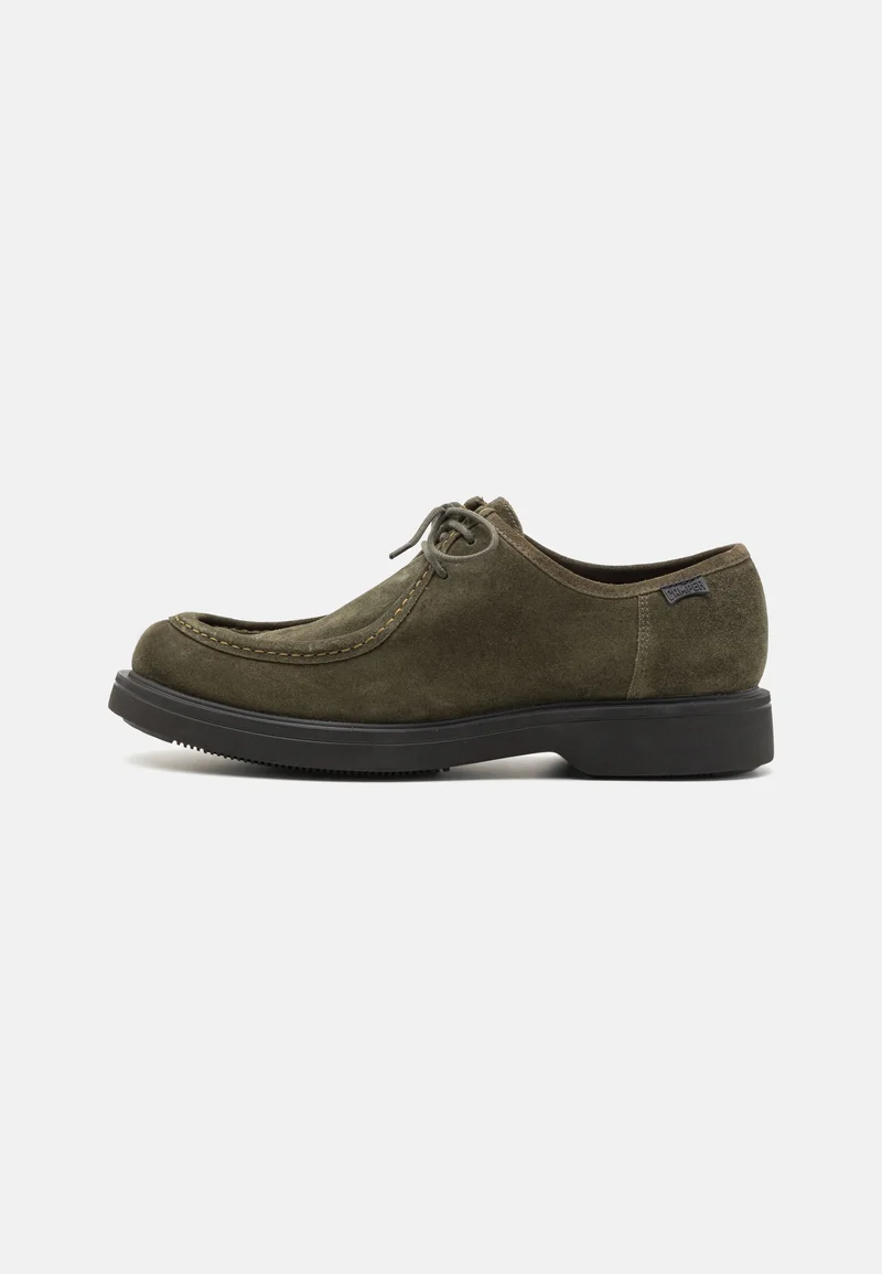 Low Price Guarantee Camper NORMAN - Casual lace-ups dark green Shoes Sale Lace-up shoes Boat shoes