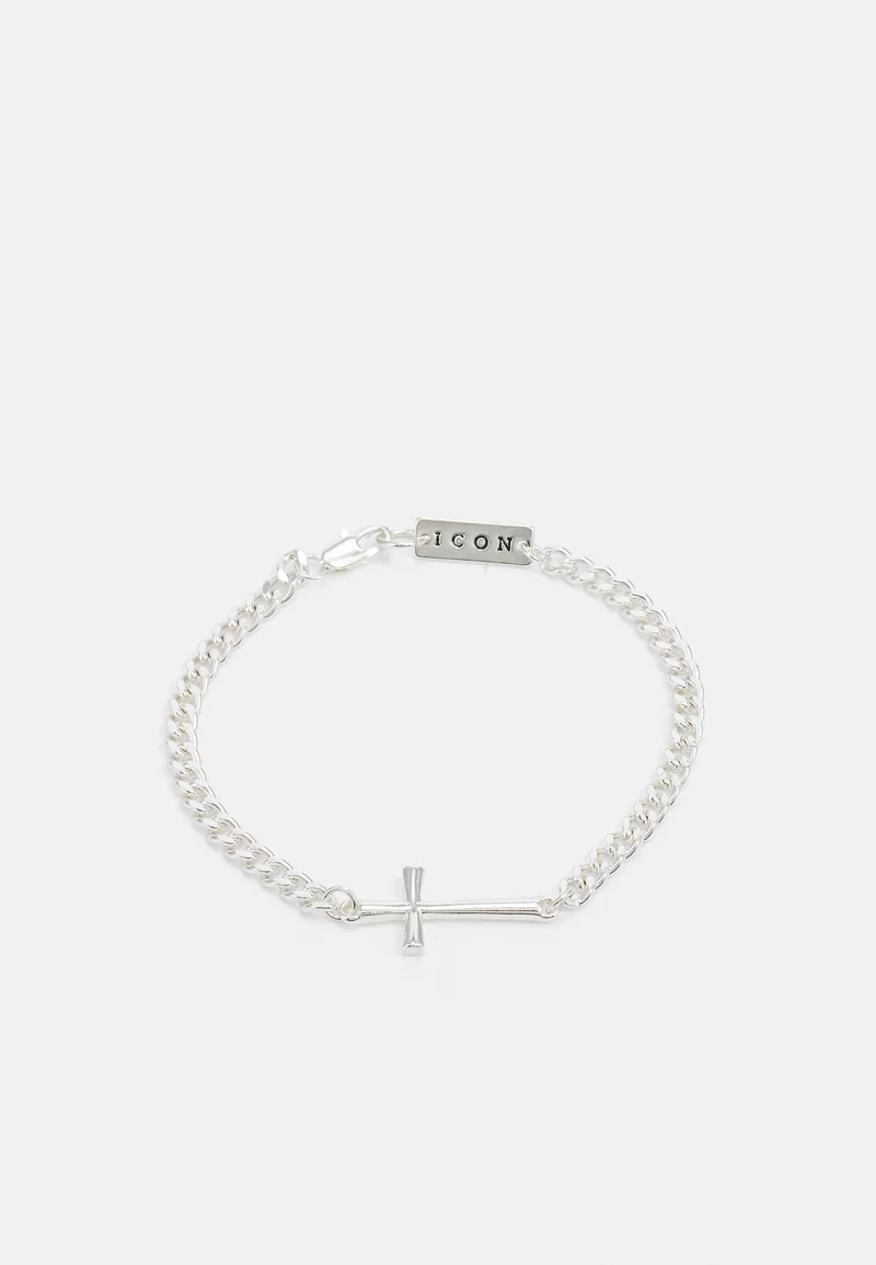 attractive design Icon Brand CROSS TOWN BRACELET UNISEX - Bracelet silver-coloured Accessories Jewellery Bracelets