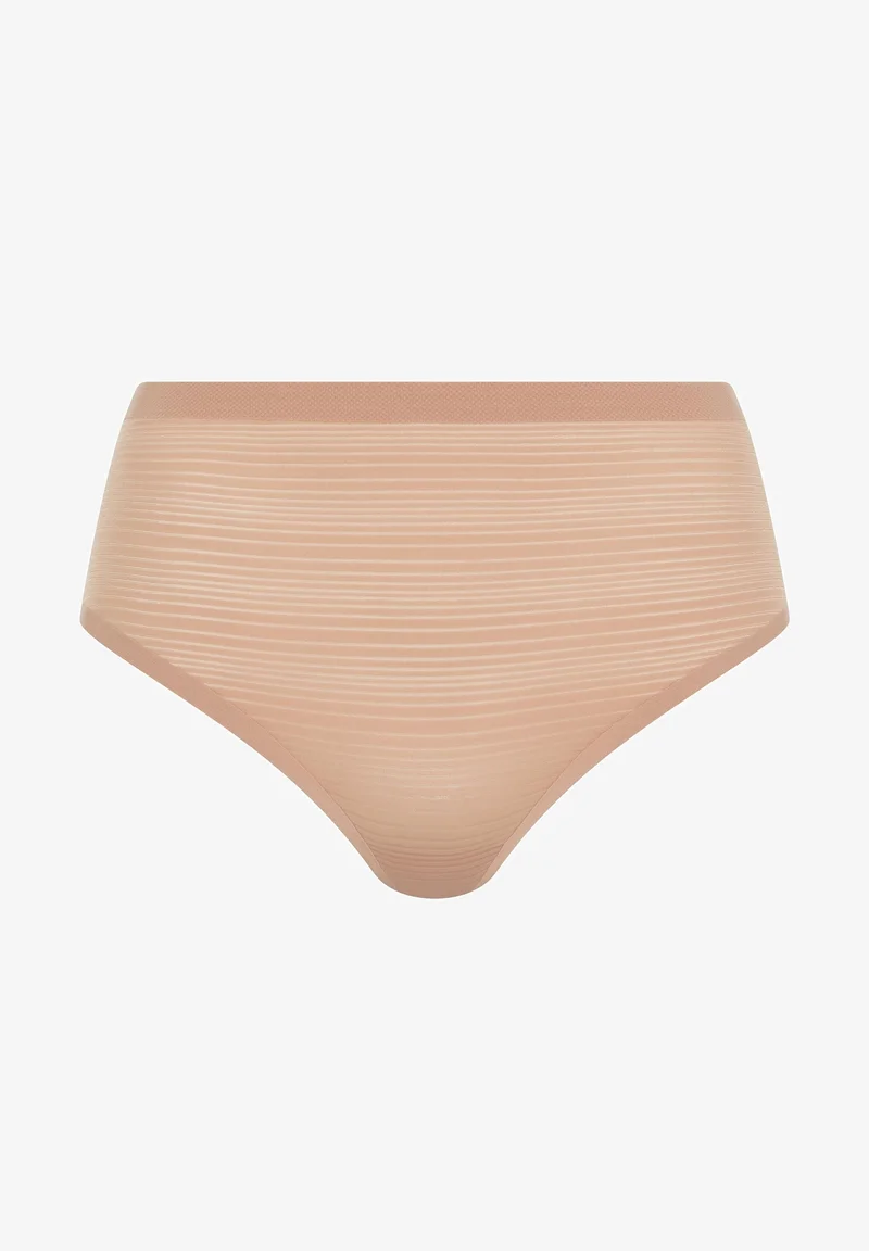 Sale USA Online Chantelle HIGH-WAIST TANGA - SOFTSTRETCH STRIPES, NAHTLOS, UNSICHTBAR, EINHEITSGRÖSSE 36-44 Shapewear nude Clothing Underwear Briefs