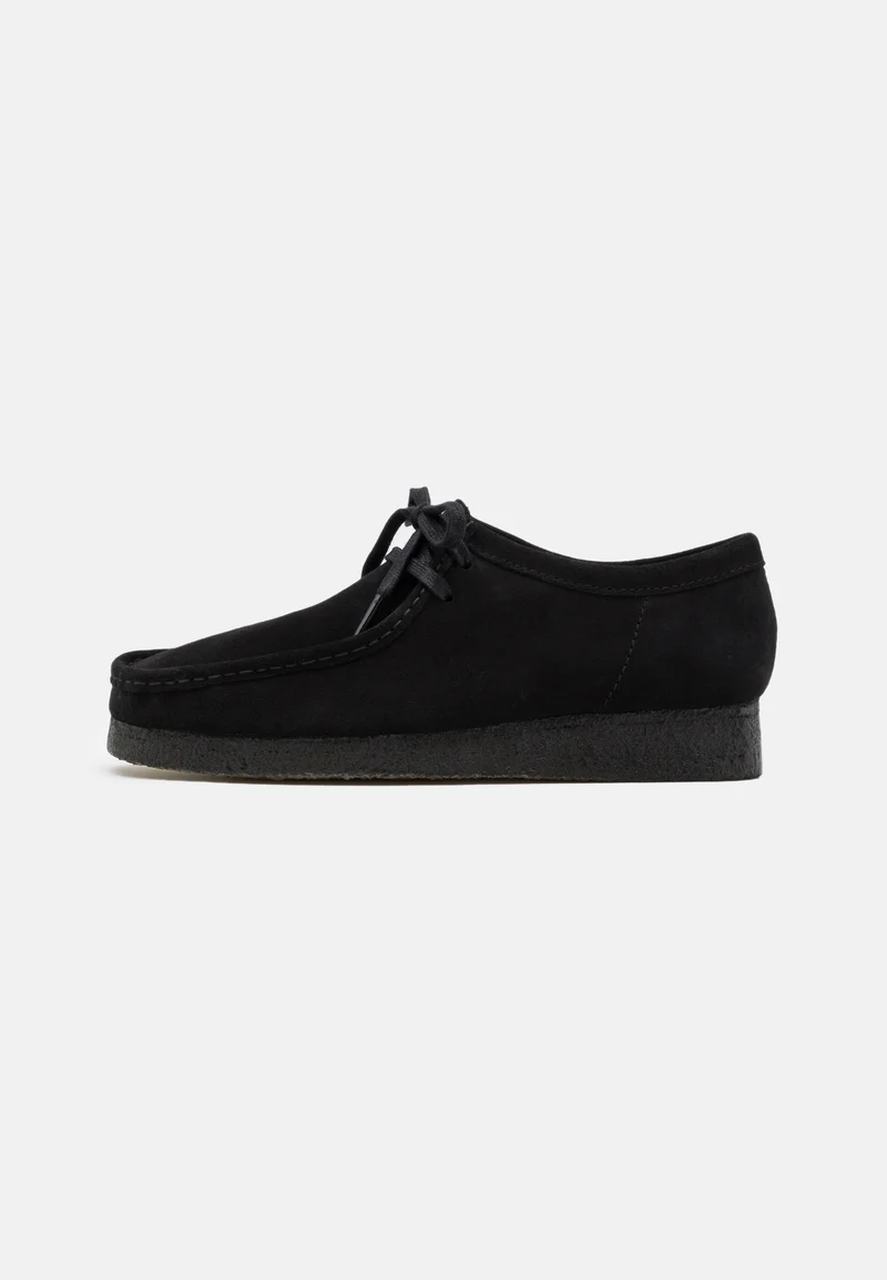 promo codes Clarks Originals WALLABEE - Lace-ups black Streetwear Shoes Lace-up shoes Boat shoes