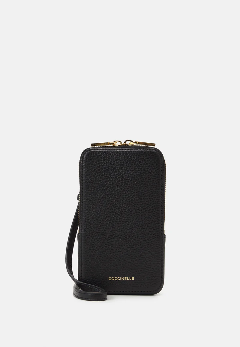 Hot Sale Coccinelle FLOR - Phone pouch noir Accessories Sale Lifestyle Electronics Cases & Covers